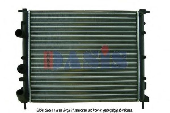 Радиатор, охлаждение двигателя AKS DASIS RTA2197