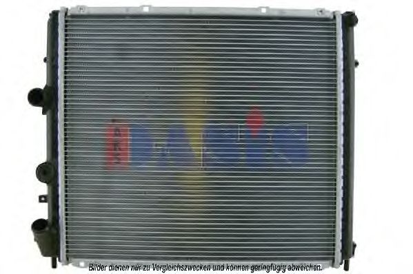 Радиатор, охлаждение двигателя AKS DASIS RTA2215