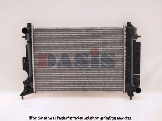 Радиатор, охлаждение двигателя AKS DASIS 01223006