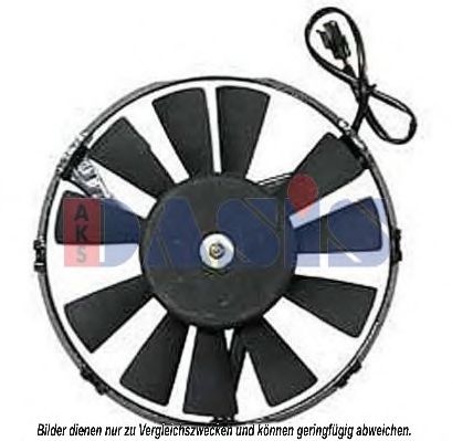 Вентилятор, конденсатор кондиционера AKS DASIS 198018N