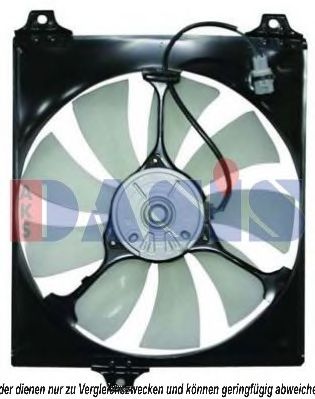 Вентилятор, охлаждение двигателя AKS DASIS 218076N