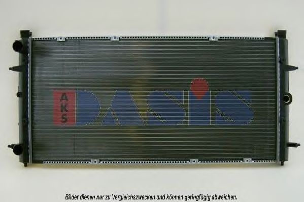 Радиатор, охлаждение двигателя AKS DASIS VWA2114