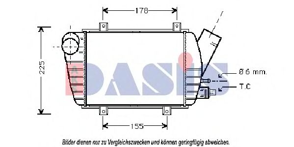 Интеркулер AKS DASIS 247020N