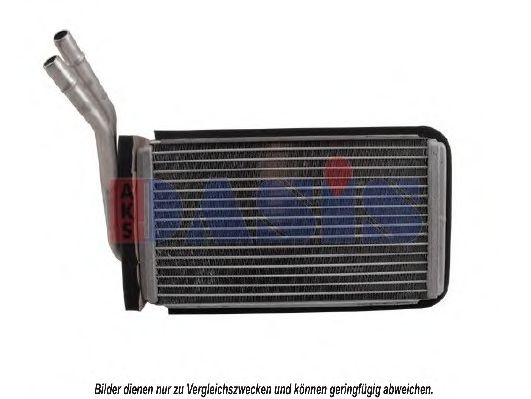 Теплообменник, отопление салона AKS DASIS FD6316