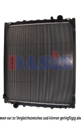 Радиатор, охлаждение двигателя AKS DASIS 261001N