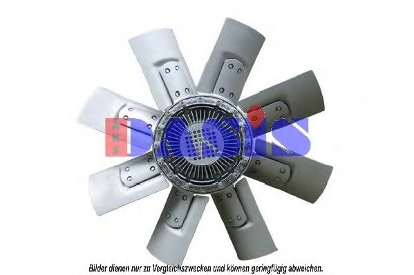 Вентилятор, охлаждение двигателя AKS DASIS 268250T
