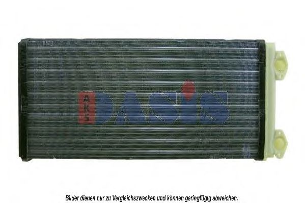 Теплообменник, отопление салона AKS DASIS MN6030