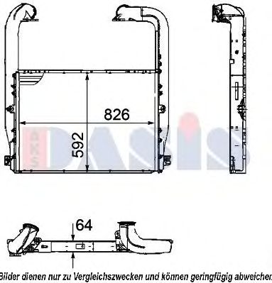 Интеркулер AKS DASIS 277006N