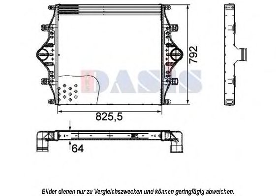 Интеркулер AKS DASIS 277008N