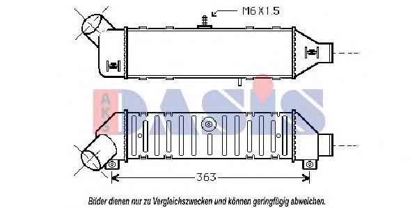 Интеркулер AKS DASIS 337010N
