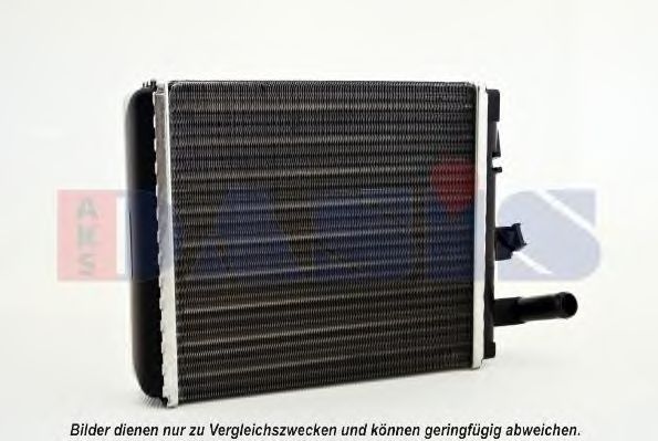 Теплообменник, отопление салона AKS DASIS ST6014