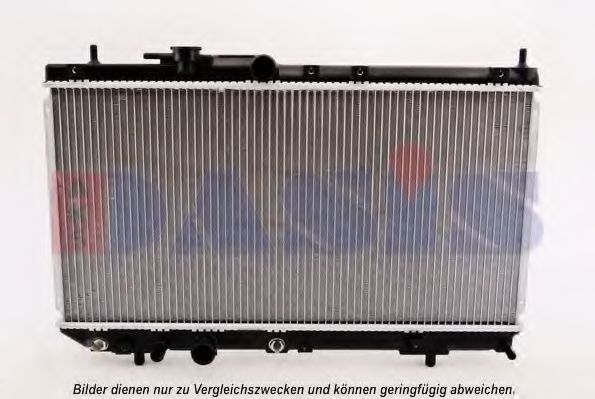 Радиатор, охлаждение двигателя AKS DASIS DU2054