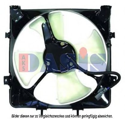 Вентилятор, охлаждение двигателя AKS DASIS 378026N