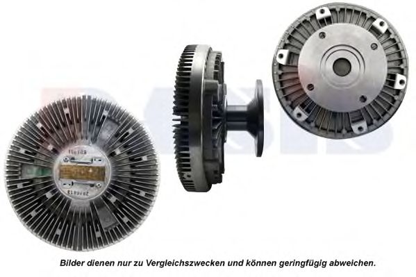 Сцепление, вентилятор радиатора BEHR HELLA SERVICE 6101344