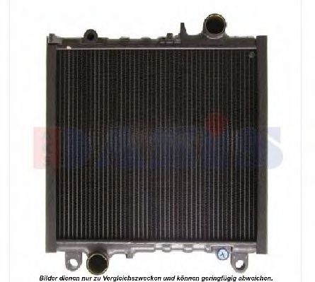 Радиатор, охлаждение двигателя AKS DASIS AL59532