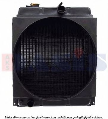 Радиатор, охлаждение двигателя AKS DASIS 619302