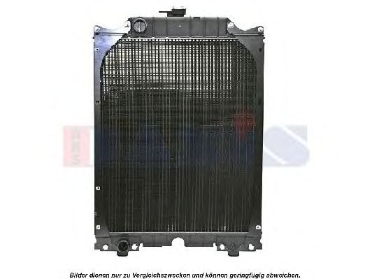 Радиатор, охлаждение двигателя AKS DASIS 4501111