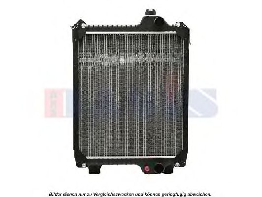 Радиатор, охлаждение двигателя AKS DASIS 87306757