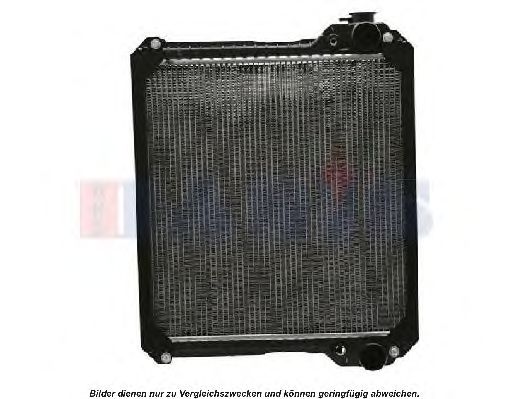 Радиатор, охлаждение двигателя AKS DASIS 135691A3