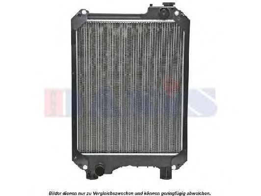 Радиатор, охлаждение двигателя AKS DASIS 82013306