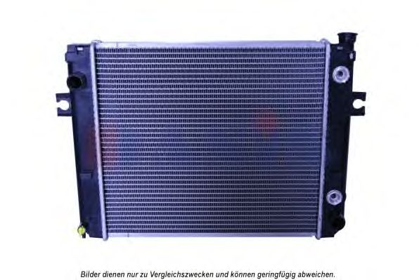 Радиатор, охлаждение двигателя AKS DASIS 580035841