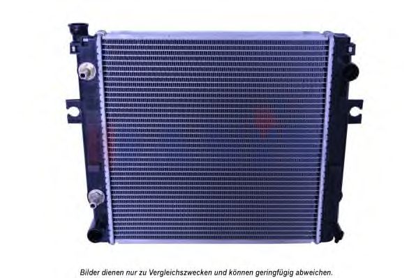 Радиатор, охлаждение двигателя AKS DASIS 4600481