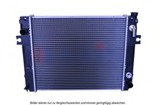 Радиатор, охлаждение двигателя AKS DASIS 16410F210071