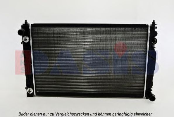 Радиатор, охлаждение двигателя AKS DASIS AIA2125