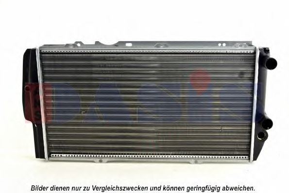 Радиатор, охлаждение двигателя AKS DASIS AI2019