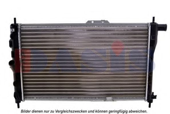 Радиатор, охлаждение двигателя AKS DASIS DWA2002