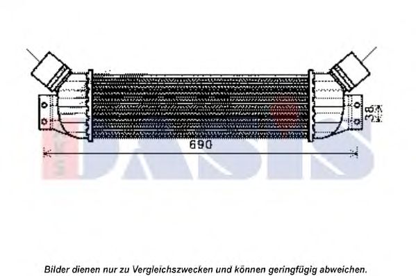 Интеркулер AKS DASIS 517004N