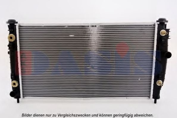 Радиатор, охлаждение двигателя AKS DASIS 52028115