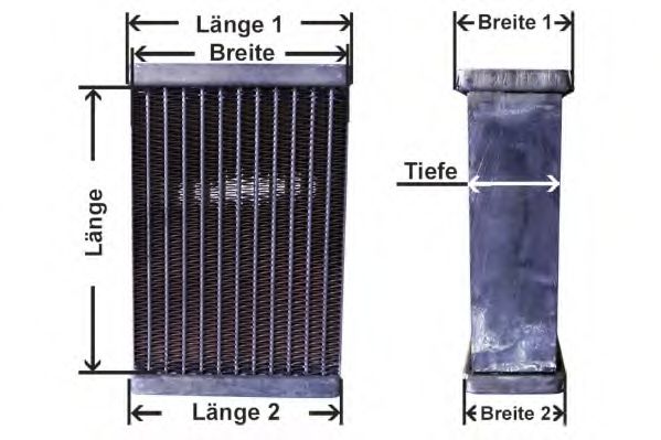 сетка радиатора, охлаждение двигателя NRF 13012