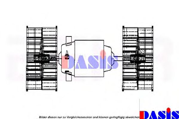 Вентилятор салона AKS DASIS 742110N