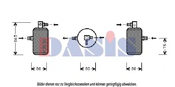 Осушитель, кондиционер AKS DASIS 800143N