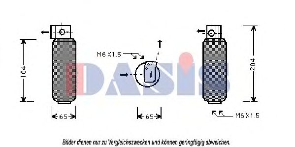 Осушитель, кондиционер AKS DASIS 801260N