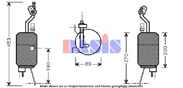 Осушитель, кондиционер AKS DASIS 802880N