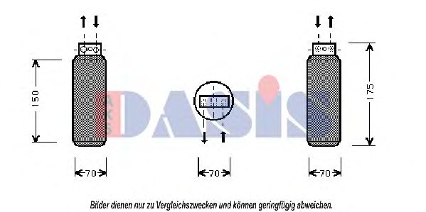 Осушитель, кондиционер AKS DASIS 803060N