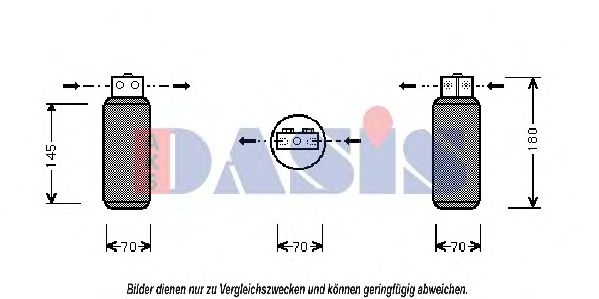 Осушитель, кондиционер AKS DASIS 803920N