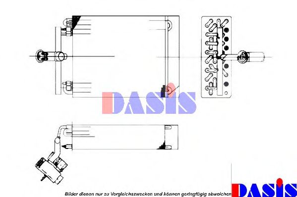 Испаритель, кондиционер AKS DASIS 820004N