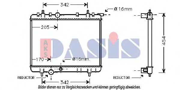 Испаритель, кондиционер AKS DASIS 820099N