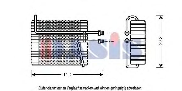 Испаритель, кондиционер AKS DASIS 820227N