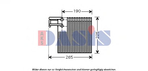 Испаритель, кондиционер AKS DASIS 820265N