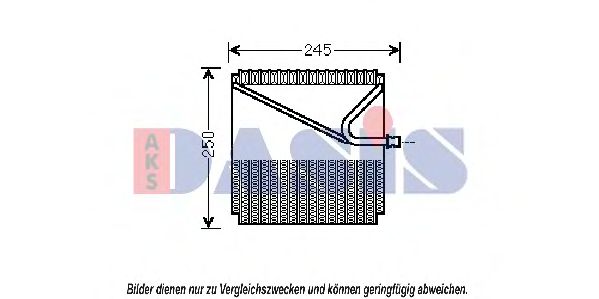 Испаритель, кондиционер AKS DASIS 820315N