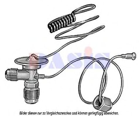 Расширительный клапан, кондиционер AKS DASIS 1P6526