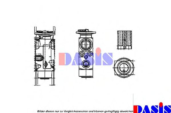 Расширительный клапан, кондиционер AKS DASIS 841030N
