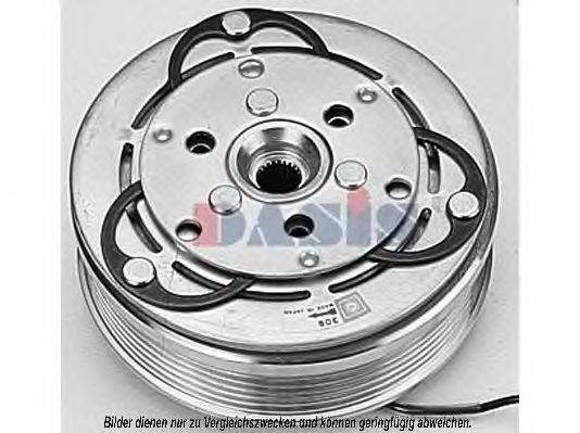 Электромагнитное сцепление, компрессор AKS DASIS SS170