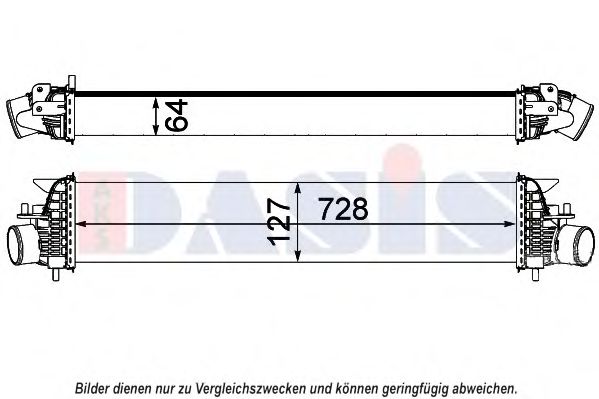 Интеркулер AKS DASIS 077011N