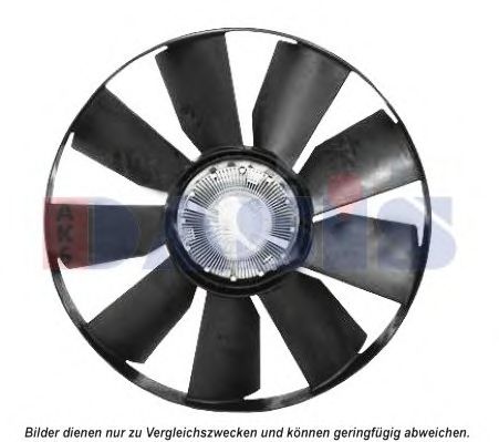 Вентилятор, охлаждение двигателя AKS DASIS 268049N