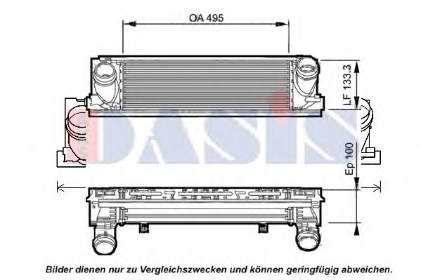 Интеркулер AKS DASIS 057029N